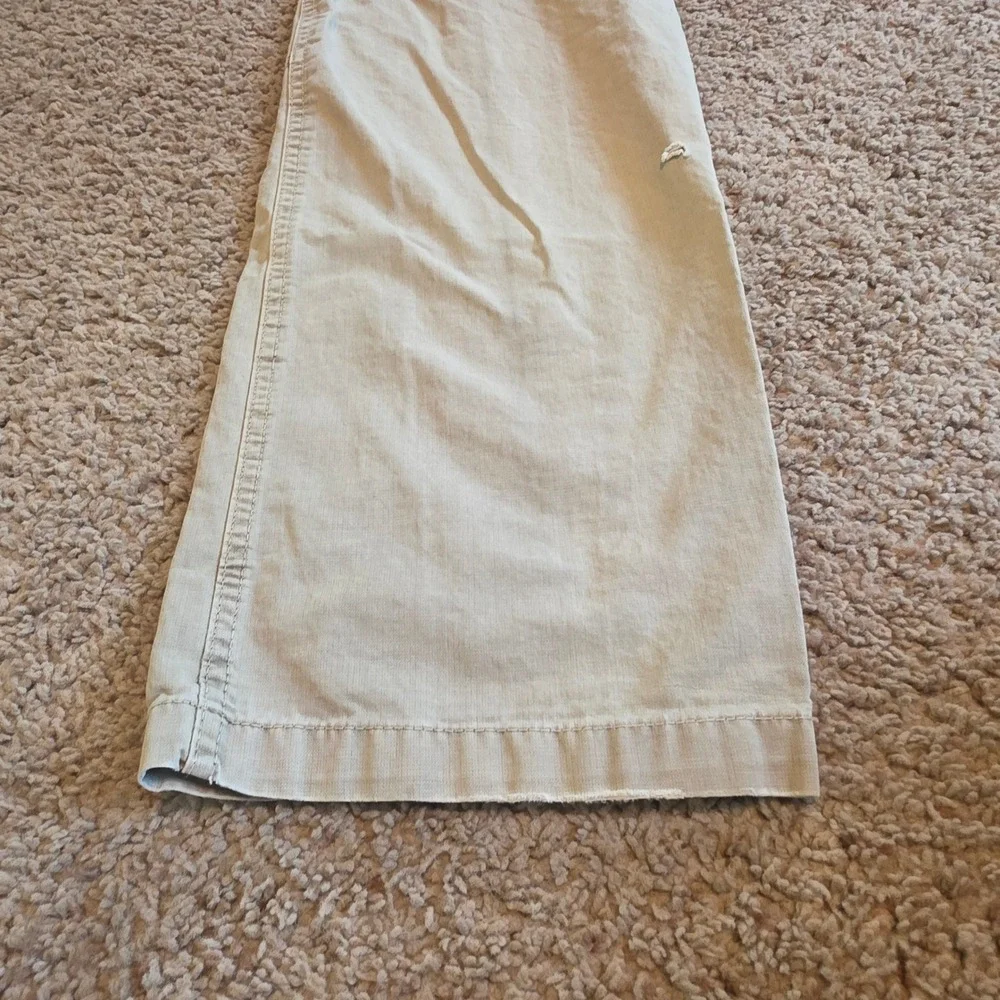 Courage Clothing Co Mens 32 Tan Cargo Pants Multi‎ Pocket Utility Y2K Streetwear